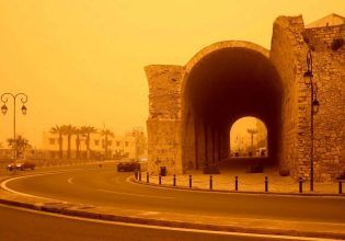 Κρήτη: Η αφρικανική σκόνη «πνίγει» τη μεγαλόνησο