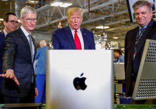 Η Apple και πάλι στο στόχαστρο του Τραμπ – Απειλή για δασμούς στα iPhone