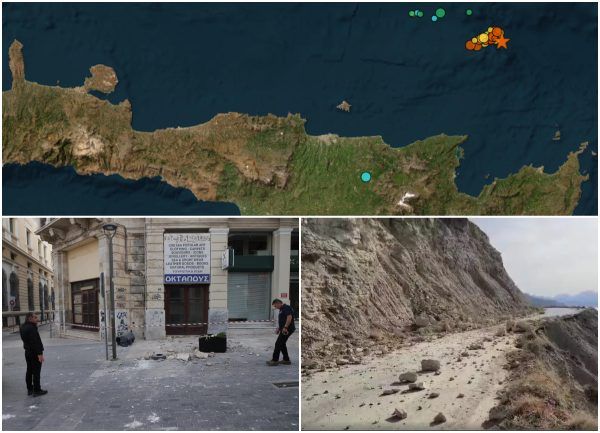 Σεισμός στην Κρήτη: Μπαράζ μετασεισμών μετά τα 6,1R – Τι λέει στο in ο Λέκκας για την εξέλιξη του φαινομένου
