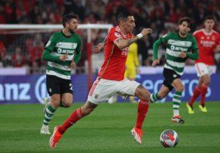 Μπενφίκα – Σπόρτινγκ Λισαβόνας 1-1: Αγκαλιά με τον τίτλο τα «λιοντάρια» (vid)