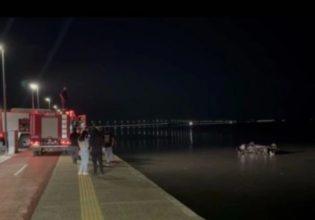 Μεσολόγγι: Αυτοκίνητο κατέληξε στη θάλασσα – Ο οδηγός ανασύρθηκε χωρίς τις αισθήσεις του